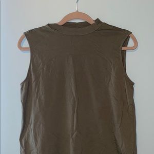 LANDS END Subtle Green Lounge Tank